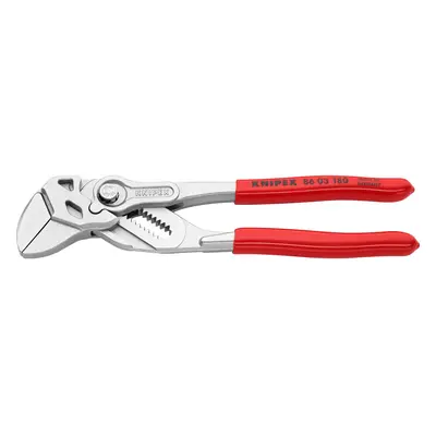 Knipex Klešťový klíč, chromovaný povrch, rukojeť potažená plastem, 180 mm