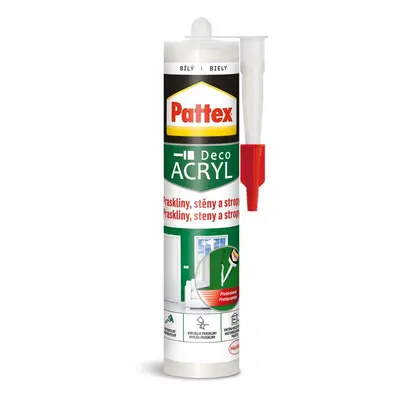 Pattex Tmel praskliny stěny a stropy bílý, 280 ml