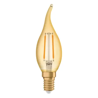 Osram LED žárovka 1906 Classic BA22, E14, 2,5 W, 220 lm, 2400 K, jantarová