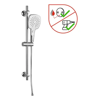 baliv Sprchová sada DBS-70.80, chrom