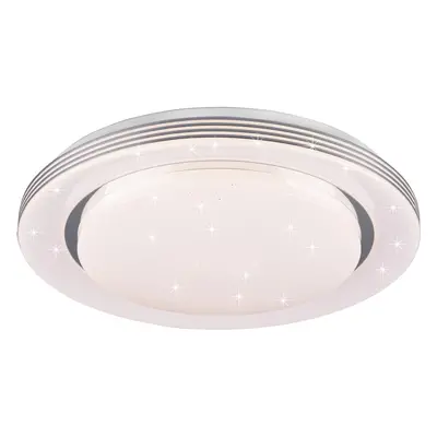 Stropní LED svítidlo hvězdná obloha Atria průměr 58 cm bílé