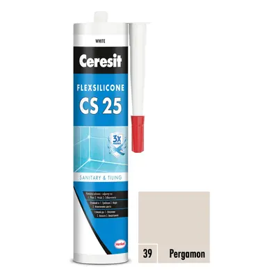 CERESIT CS 25 Sanitární silikon 39 Pergamon 280 ml