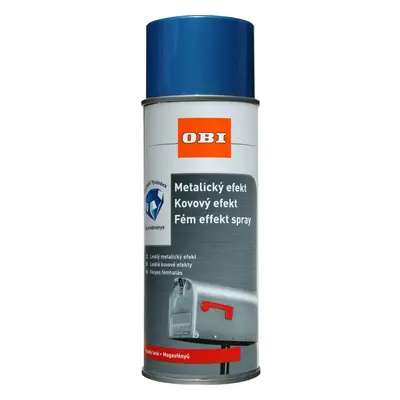 OBI Barva metalický efekt modrá 400 ml