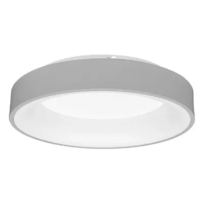 Ecolite LED přisazené svítidlo, sivé, (pr. x v) 45 x 10 cm