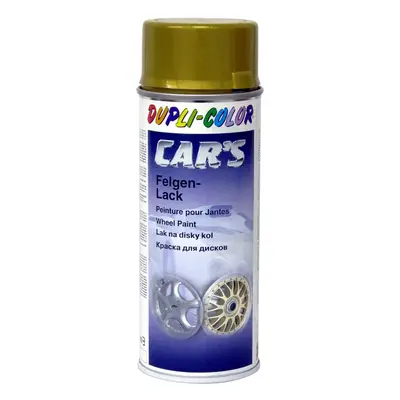 Dupli-Color Lak ve spreji na ráfky CAR´S 400 ml, zlatý