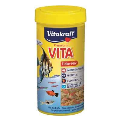 Vitakraft Kompletní krmivo pro akvarijní ryby Premium Vita Flake-Mix 250 ml