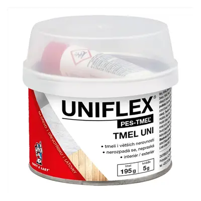 Uniflex Uni polyesterový tmel 192 g + 8 g