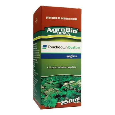 AgroBio Opava Herbicid na plevel TOUCHDOWN QUATTRO 250 ml