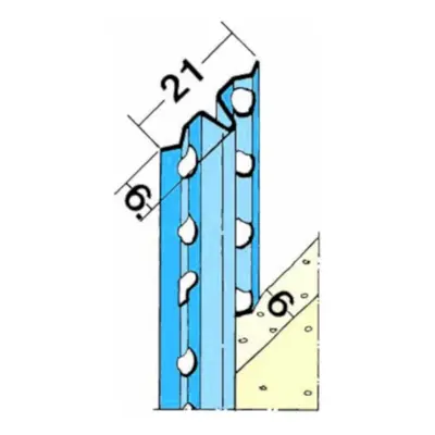 Den Braven Rychloomítník pozinkovaný 2,5 m x 6 mm