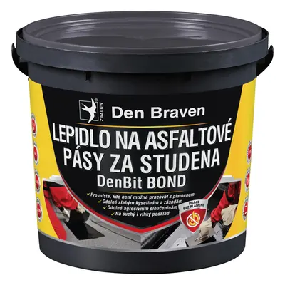 Den Braven Lepidlo na asfaltové pásy 10 kg