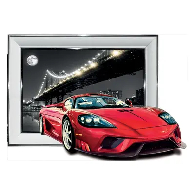 Bondecor Obraz 3D Ferrari 30 x 40 cm