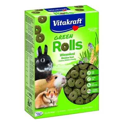 Vitakraft Doplňkové krmivo pro hlodavce Green Rolls 300 g