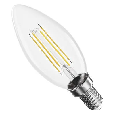 Emos LED žárovka Filament svíčka, E14, 3,4W (40W), 470lm, 2700K