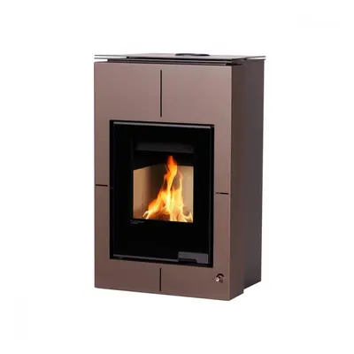 HS Flamingo Krbová kamna AQUAFLAM VARIO SAPORO 11/5kW ELREG hnědá 650x600x1030mm