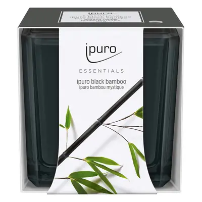 Ipuro Vonná svíčka Essentials, Black Bamboo, 125 g