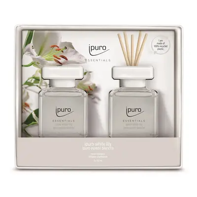 Ipuro Aroma difuzér Essentials White Lily 2 x 50 ml