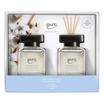 Ipuro Sada aroma difuzérů Essentials, Cotton Fields, 2x 50 ml