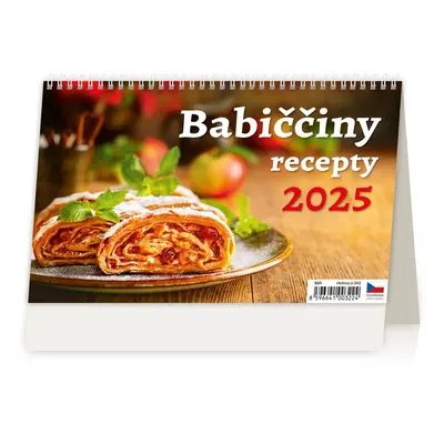 Helma 365 Stolní kalendář Babiččiny recepty 2025