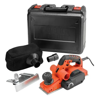 Black+Decker Elektrický hoblík KW750K, 750 W, kufr