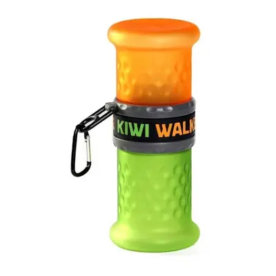 Kiwi Walker Cestovní láhev 2in1, oranžová/zelená