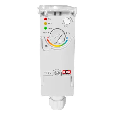 Elektrobock Příložný elektronický termostat PT02