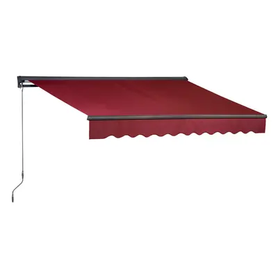 OBI Kazetová markýza Bedford Berry Red 400 x 250 cm