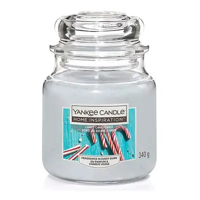 Yankee Candle Home Insipration Svíčka střední sklo, Candy Cane Forest