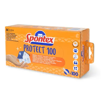 Spontex Rukavice jednorázové Protect 100 M