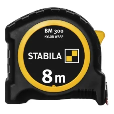 Stabila Kapesní svinovací metr s metrickou stupnicí, typ BM300, 27 mm, 8 m