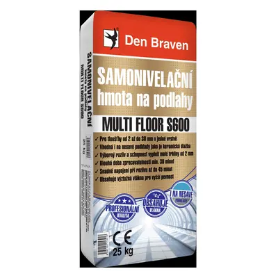 Samonivelační hmota na podlahy MULTI FLOOR S600 25 kg