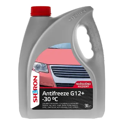 SHERON Chladicí kapalina Antifreeze G12+ -30 °C, 3 l