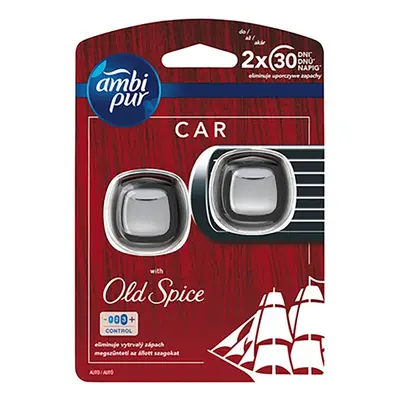 AMBI PUR Vůně do auta CAR JAGUAR DUOPACK Old Spice