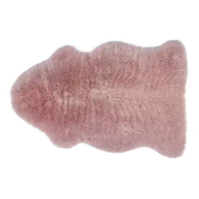 Ovčí kůže Blush Bordeaux 80 cm x 50 cm růžová