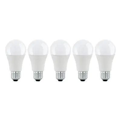 Eglo LED žárovka E27-A60, 8,5 W, 806 lm, 3000 K, teplá bílá, 5 ks