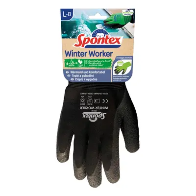 Spontex Rukavice z recyklovaných vláken Winter Worker, různé barvy, vel. L