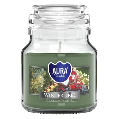 AURA Candles Vonná svíčka ve skle Winter Tree pr. 7 x 9,9 cm, 1 ks