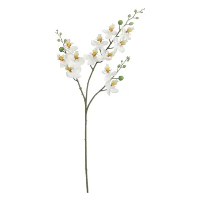 Mica Decorations Umělá květina orchidej, bílá, 75 cm