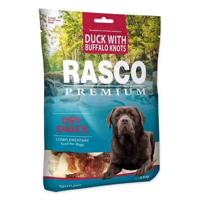 Rasco Premium Bůvolí uzle s kachním masem 230 g