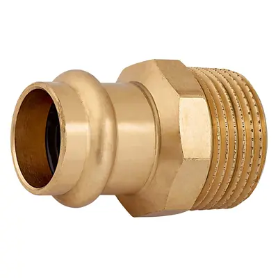 Lisovací redukční vsuvka červený bronz, pr. 22 mm x 33,3 mm (R 1), 1 ks