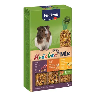 Vitakraft Doplňkové krmivo pro morčata Kräcker Mix 3 ks (ořechy, med, citrus)