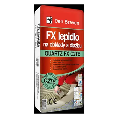 Den Braven FX lepidlo na obklady a dlažbu QUARTZ FX C2TE, 7 kg