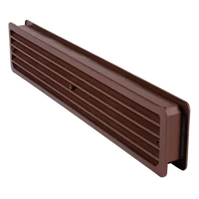 OBI Koupelnová větrací mřížka 460 mm x 92 mm hnědá