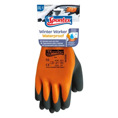 Spontex Voděodolné rukavice Winter Worker Waterproof, vel. XXL