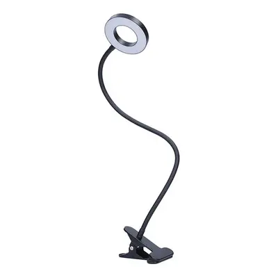 Solight LED stolní lampa s klipem 8W 300lm 3000-5000K černá 63 x 11 x 90 cm