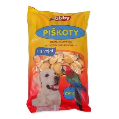 Tobby Piškoty pro psy a ostatní domácí zvířata 250 g