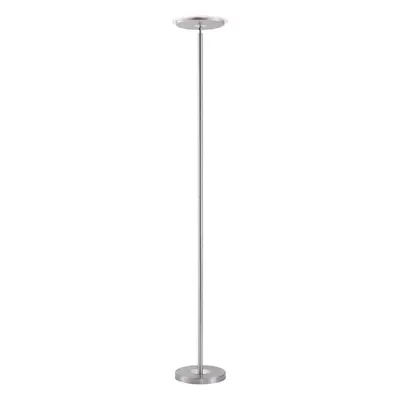 SellTec Stojací LED lampa osvětlující strop Hans, 3000K, ocelová, pr.28 x 190 cm