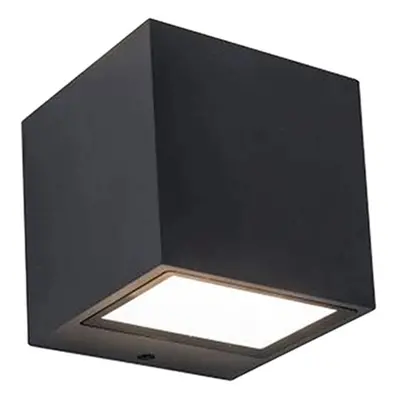 LUTEC LED nást. svítidlo GEMINI černé mat. 9W 850lm 3000K IP54 86x88x85mm