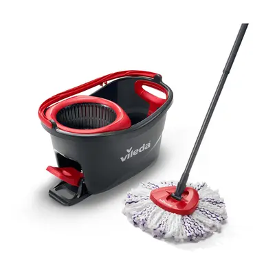 Vileda Třásňový rotační mop TURBO 3v1 MICROFIBER s kbelíkem