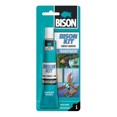 BISON Univerzální kontaktní lepidlo Bison Kit Transparent, 50 ml