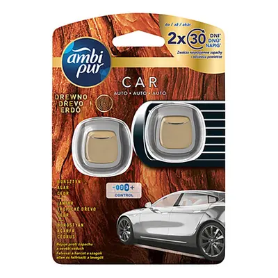 AMBI PUR Vůně do auta CAR JAGUAR DUOPACK Wood